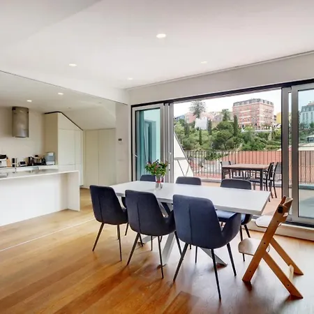 Penthouse T3 Com Vista Para A Cidade 펜션 리스본